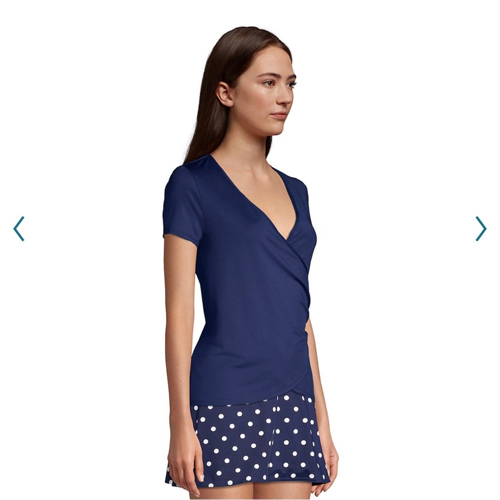 Lands End UPF50 Swim Tee